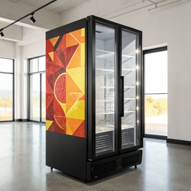 UV-Printed Graphics for Refrigerators